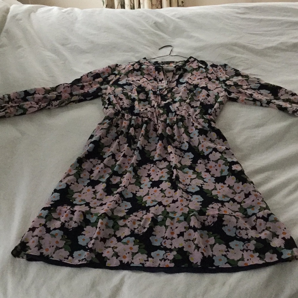 Floaty floral shirt dress - Picture 1 of 6